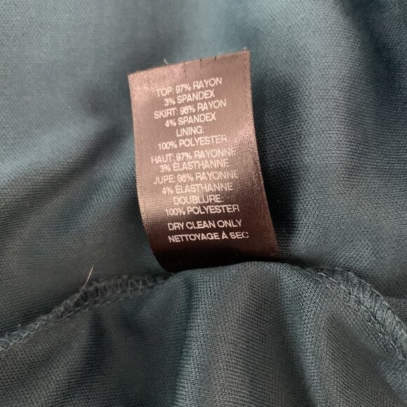 Anthropologie Amadi Women’s Dress Small Teal Flowy Boho Cottagecore - Picture 8 of 8